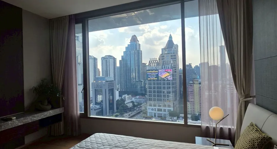 For rent 2 bedrooms condo in Sathon, Bangkok