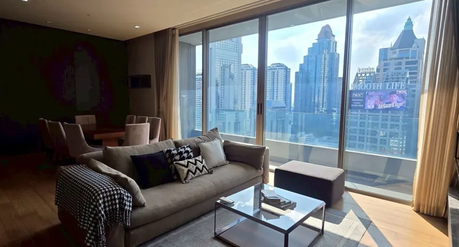 For rent 2 bedrooms condo in Sathon, Bangkok