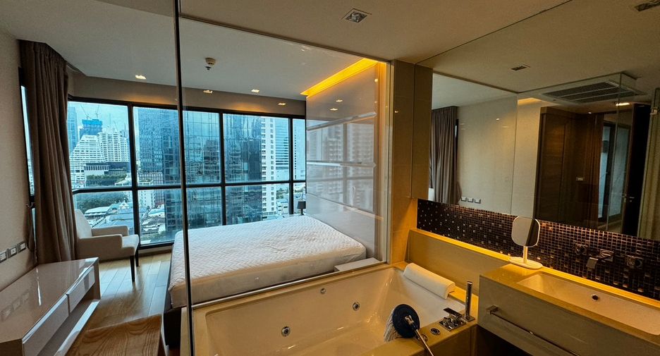 For rent 2 bedrooms condo in Sathon, Bangkok