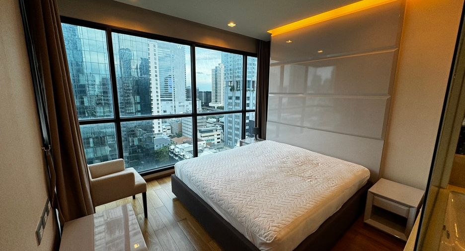 For rent 2 bedrooms condo in Sathon, Bangkok