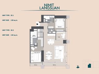Condo en venta de 2 habitaciones en Pathum Wan, Bangkok