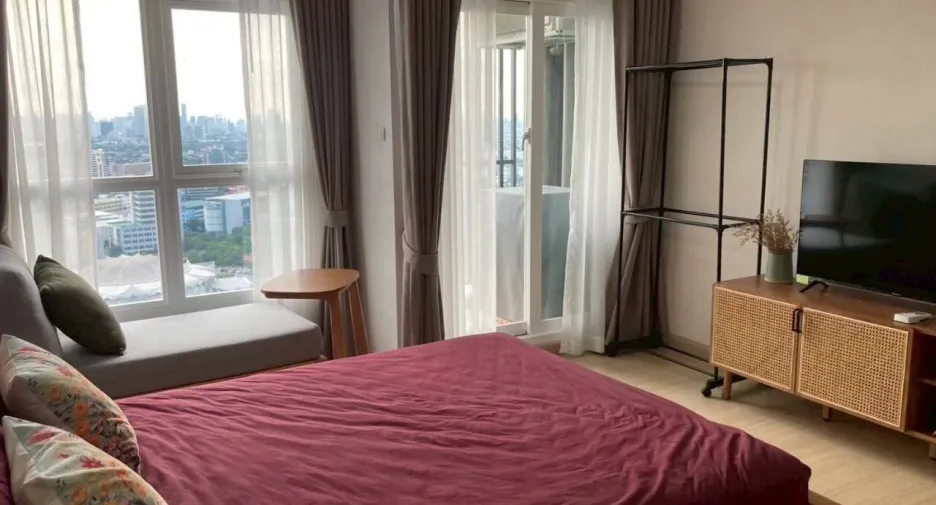For rent 1 bed condo in Bang Kapi, Bangkok
