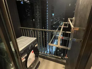 For rent studio condo in Huai Khwang, Bangkok