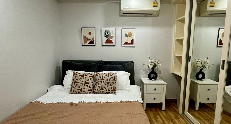 For rent 1 bed condo in Huai Khwang, Bangkok
