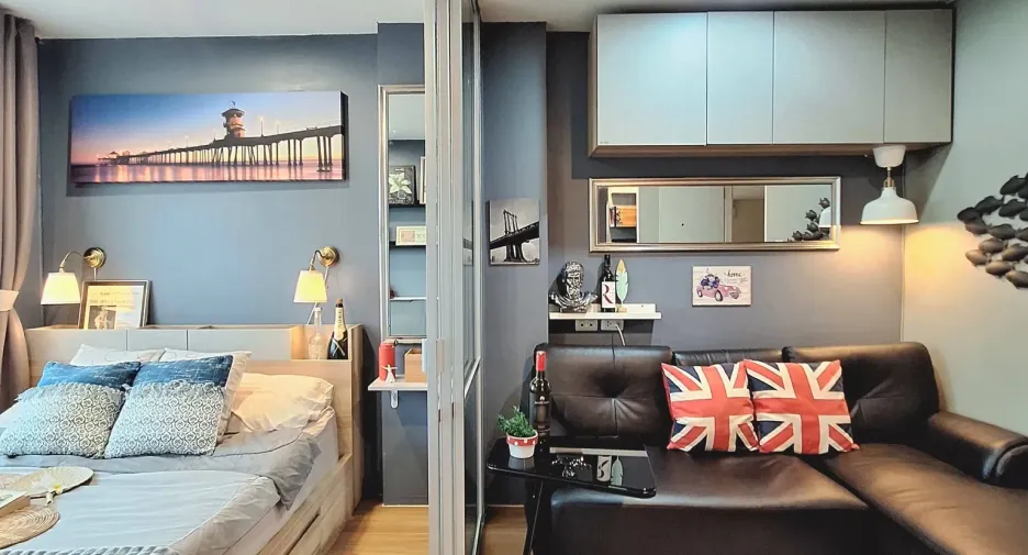 For rent studio condo in Suan Luang, Bangkok