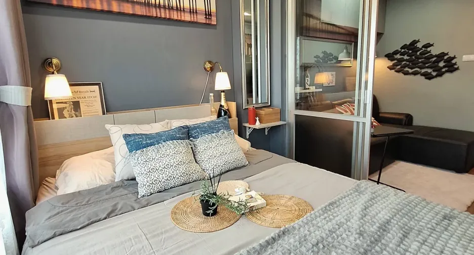 For rent studio condo in Suan Luang, Bangkok