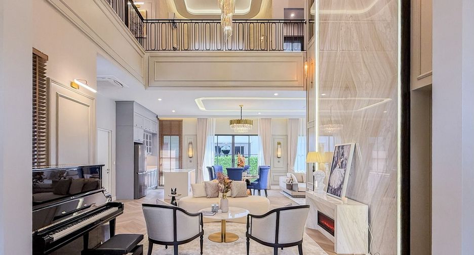 Casa en venta y en alquiler de 4 habitaciones en Bang Kapi, Bangkok