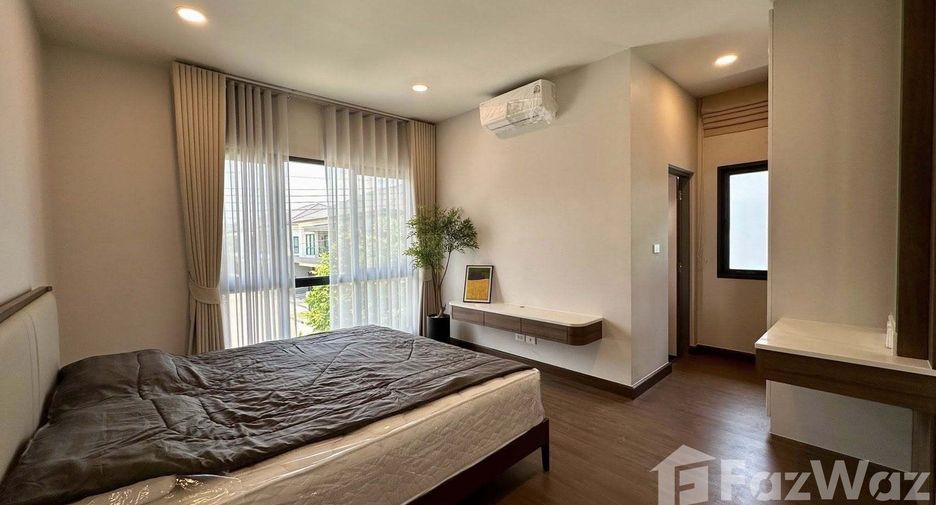 For rent 4 bedrooms house in Bang Phli, Samut Prakan
