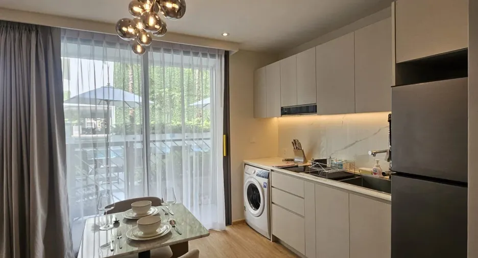 For sale and for rent 1 bed condo in Thalang, Phuket