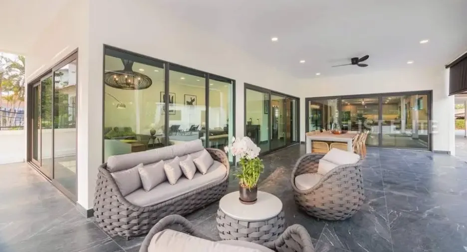 For rent 4 bedrooms house in Bang Lamung, Chonburi