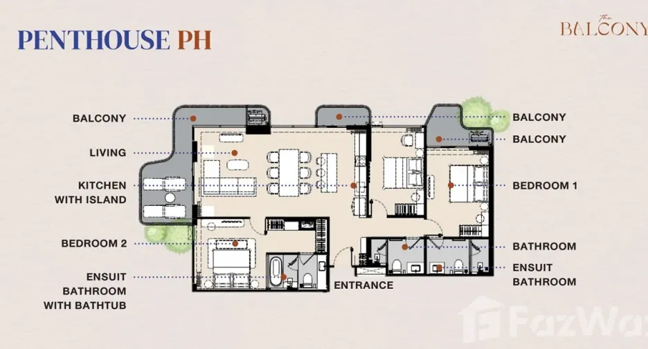 For sale 3 bedrooms condo 