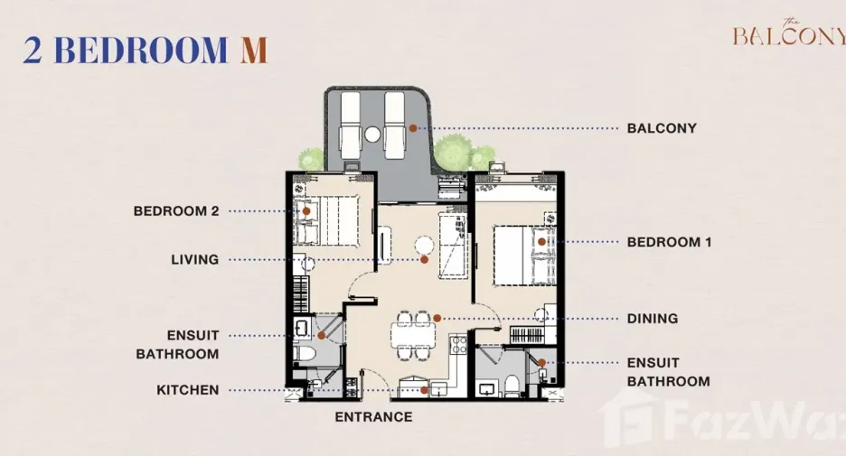 For sale 2 bedrooms condo 