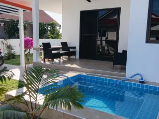For rent 2 bedrooms villa in Cha Am, Phetchaburi