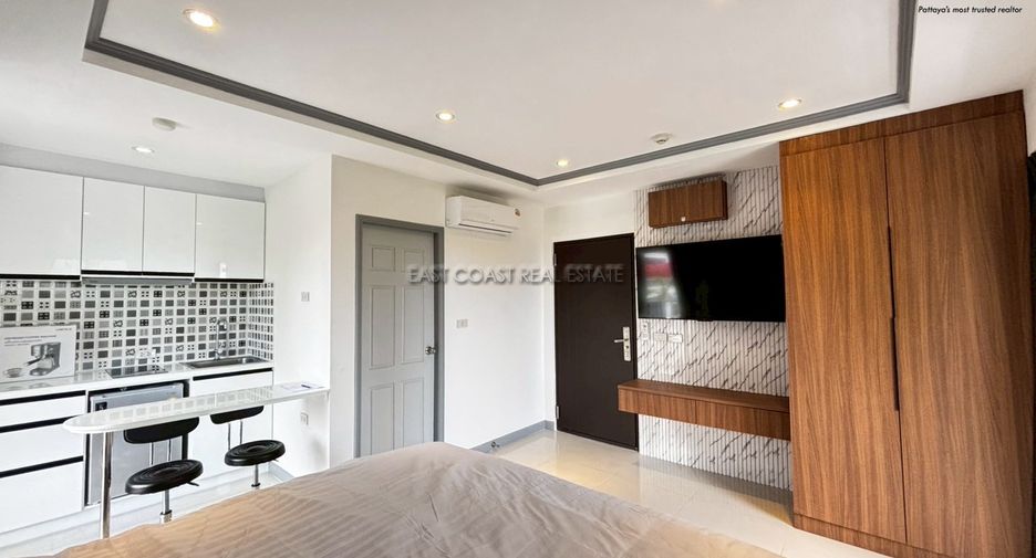 For sale and for rent studio condo in Bang Lamung, Chonburi