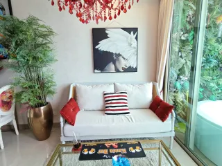 For sale and for rent 1 bed condo in Bang Lamung, Chonburi