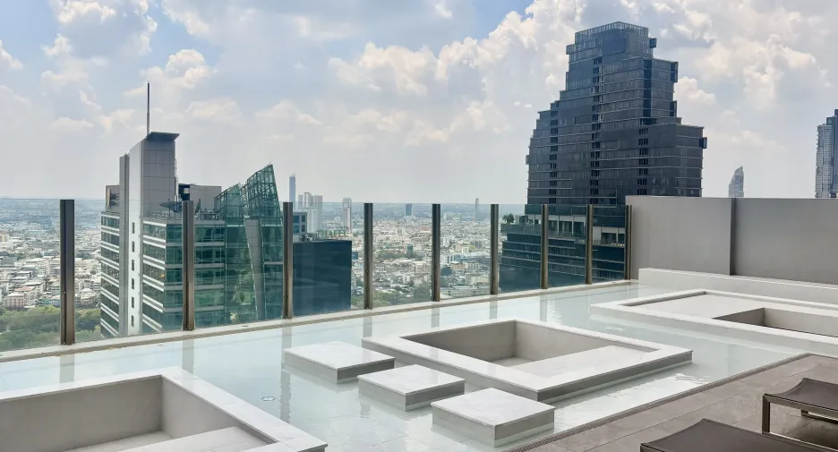 For rent 2 bedrooms condo in Sathon, Bangkok