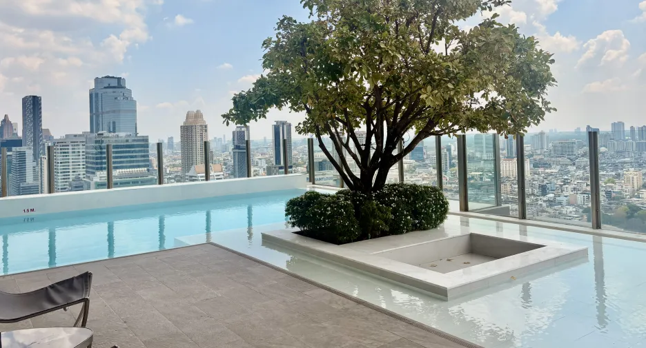For rent 2 bedrooms condo in Sathon, Bangkok
