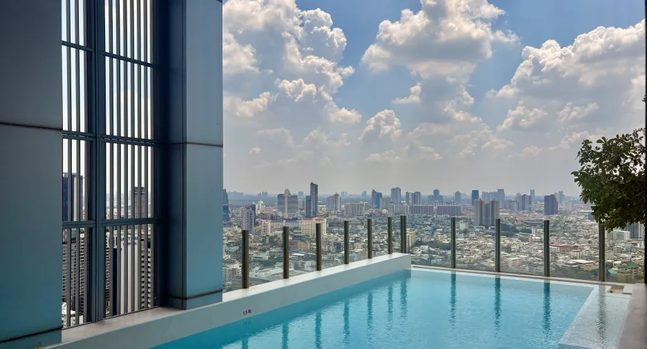 For rent 2 bedrooms condo in Sathon, Bangkok