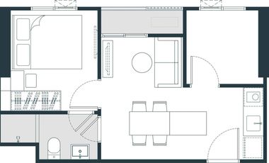 À vendre 1 chambre condo à Rat Burana, Bangkok