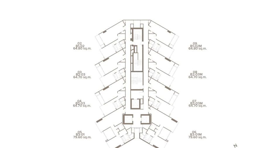 出售 1 卧室 公寓 在 Watthana, 曼谷