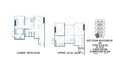À vendre 3 chambres condo à Watthana, Bangkok