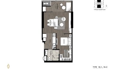 For sale 1 Beds condo in Khlong Toei, Bangkok