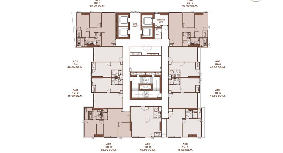 Wohnung zum Kauf mit 1 Zimmer in Sathon, Bangkok