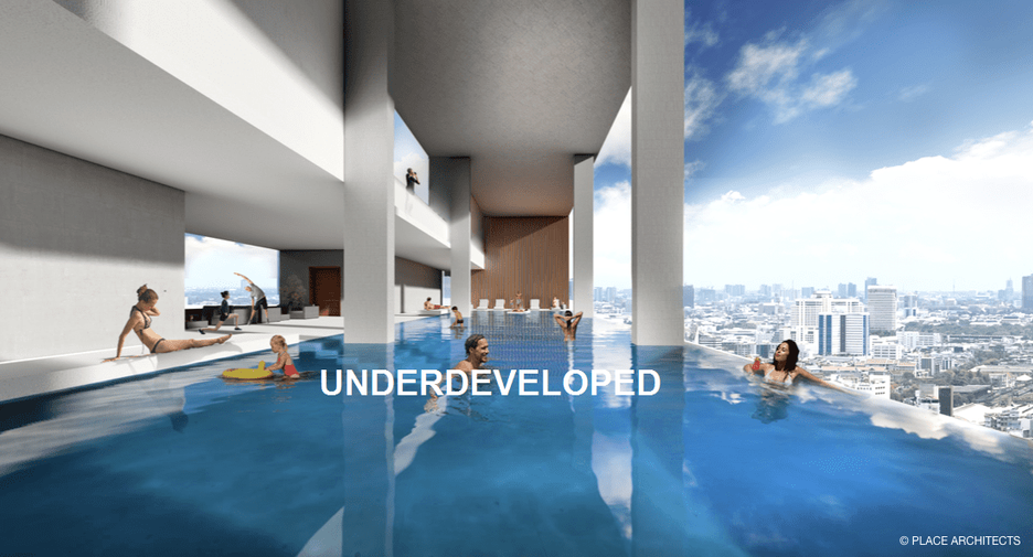 Condo en venta de 2 habitaciones en Huai Khwang, Bangkok