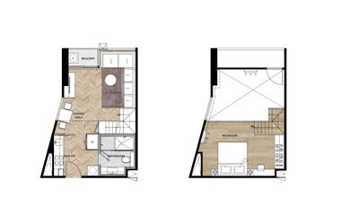 Wohnung zum Kauf mit 1 Zimmer in Huai Khwang, Bangkok