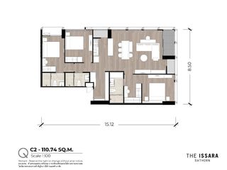 Продажа 3 спальни кондо в Сатхон, Бангкок