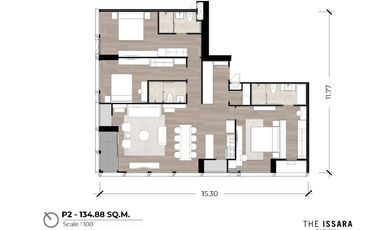 For sale 3 bedrooms condo in Sathon, Bangkok