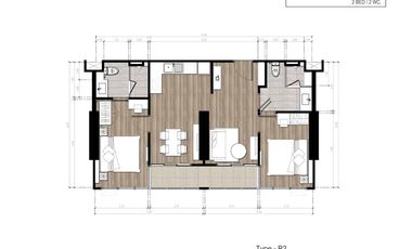À vendre 2 chambres condo à Pratumnak, Pattaya