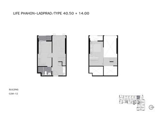 Condo en venta de 1 habitaciones en Chatuchak, Bangkok