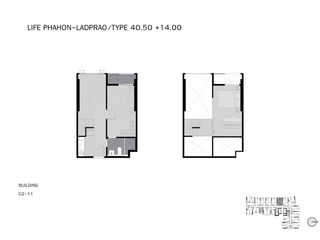 Condo en venta de 1 habitaciones en Chatuchak, Bangkok