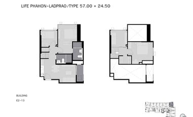 Condo en venta de 2 habitaciones en Chatuchak, Bangkok