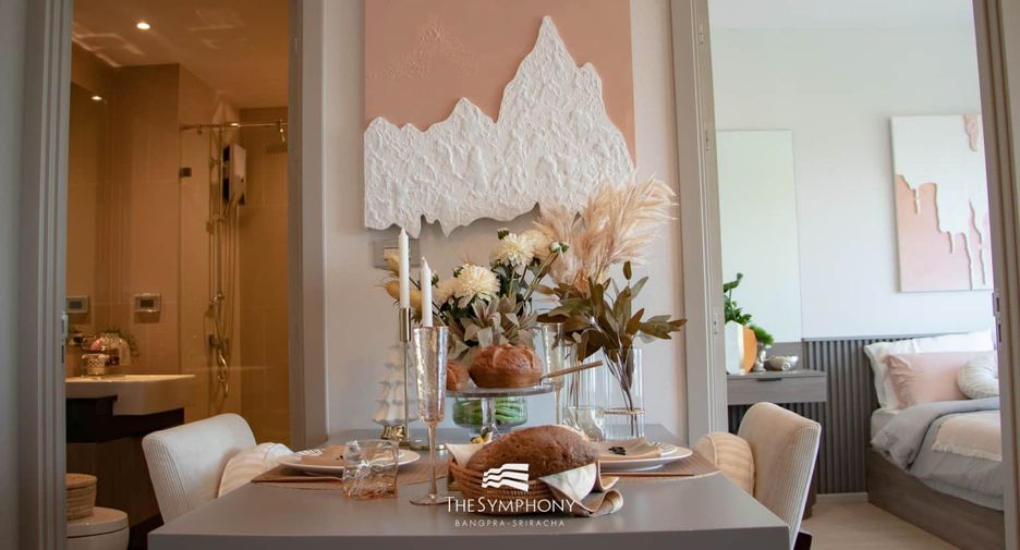 For sale 1 bed condo in Mueang Chon Buri, Chonburi
