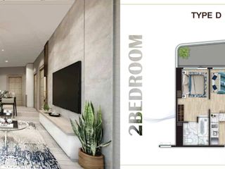 À vendre 2 chambres condo à Mueang Chon Buri, Chonburi
