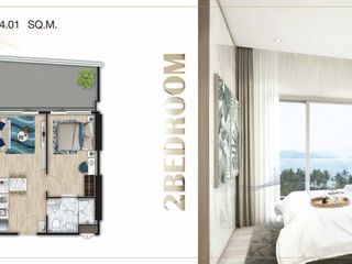 For sale 2 bedrooms condo in Mueang Chon Buri, Chonburi