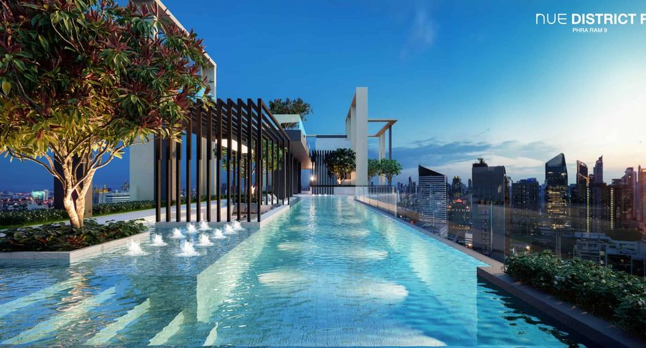 Condo en venta de 2 habitaciones en Huai Khwang, Bangkok