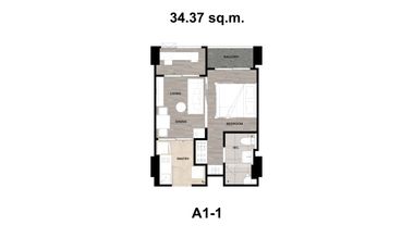 For sale 1 Beds condo in Mueang Samut Prakan, Samut Prakan