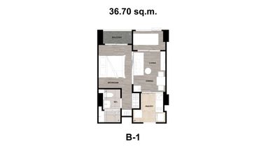For sale 1 Beds condo in Mueang Samut Prakan, Samut Prakan