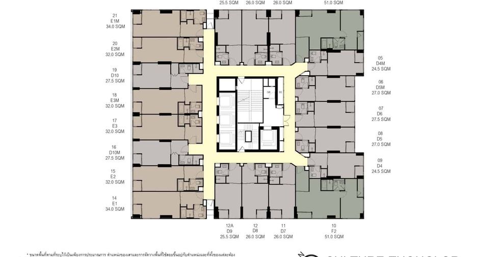 For sale 2 bedrooms condo in Khlong Toei, Bangkok