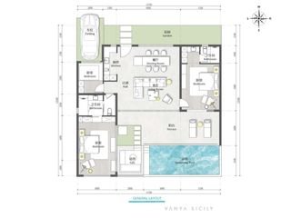 Casa en venta de 3 habitaciones en Ko Samui, Surat Thani