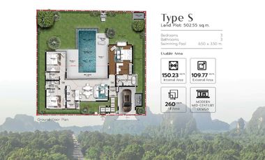 À vendre 3 chambres maison à Mueang Krabi, Krabi