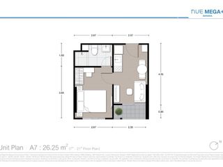 For sale 1 bed condo in Bang Phli, Samut Prakan