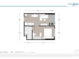 À vendre 1 chambre condo à Bang Phli, Samut Prakan