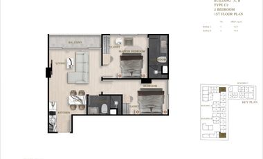 For sale 2 bedrooms condo in Pratumnak, Pattaya