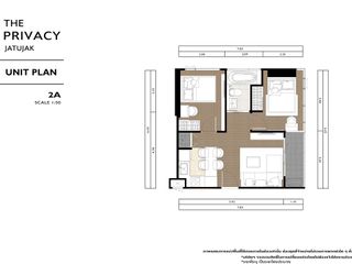 Condo en venta de 2 habitaciones en Chatuchak, Bangkok