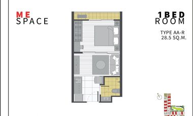 À vendre 1 chambre condo à Bang Phli, Samut Prakan