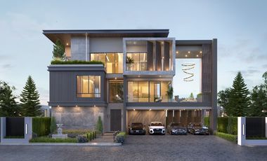 À vendre 5 chambres maison à Bang Lamung, Chonburi